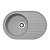 Мойка кухонная Franke Ronda ROG 611 (серый)