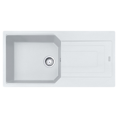 Мойка с сифоном гранит UBG 611-100 XL белый Franke (114.0574.933)