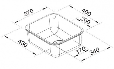 Мойка кухонная Blanco SUPRA 340-U
