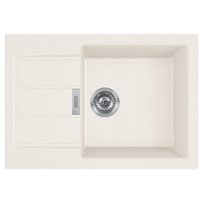 Мойка с сифоном тектонайт S2D Slim 611-62 маскарпоне Franke (143.0631.540)